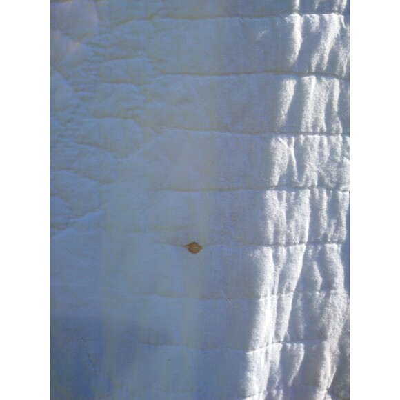 VTG Quilt Hand Stitched Handmade Bedspread 77" X 75" Full Queen - Picture 7 of 10